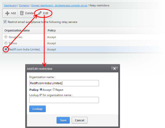 Relay Restrictions, Spam Filter, Email Spam Filter, Email Relay Service